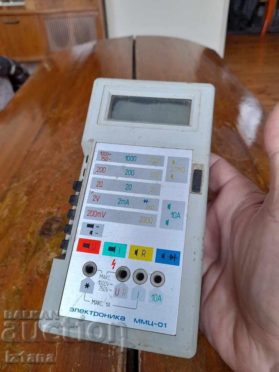 Vintage multimeter MMC-01 with price € 27.00 | 52.81 BGN