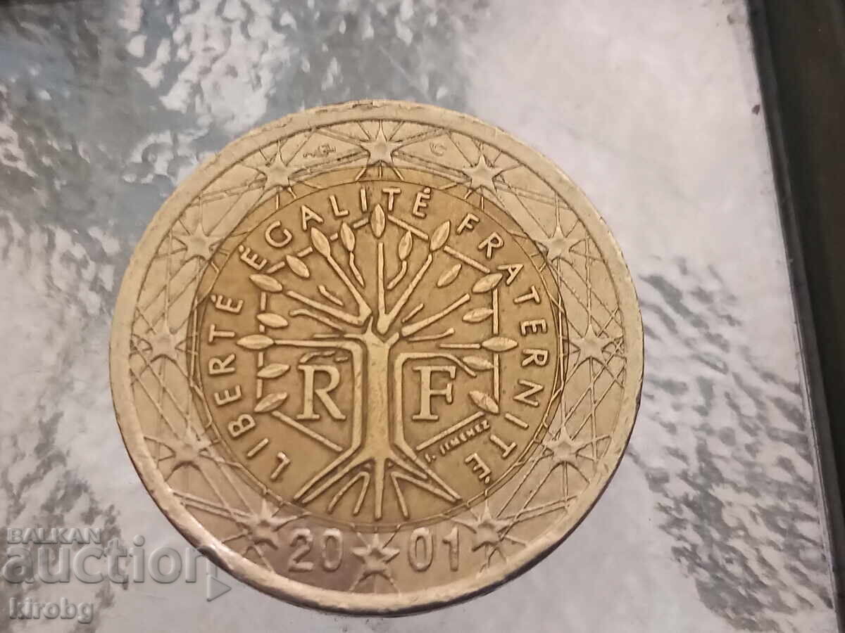 Аукцион 2 Евро 2001г  Дървото на живота