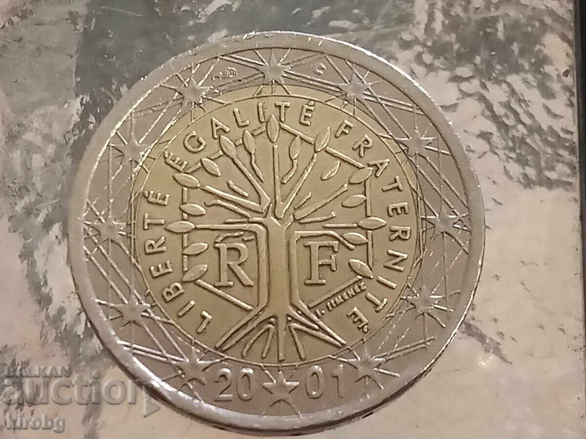 2 Евро 2001г  Дървото на живота