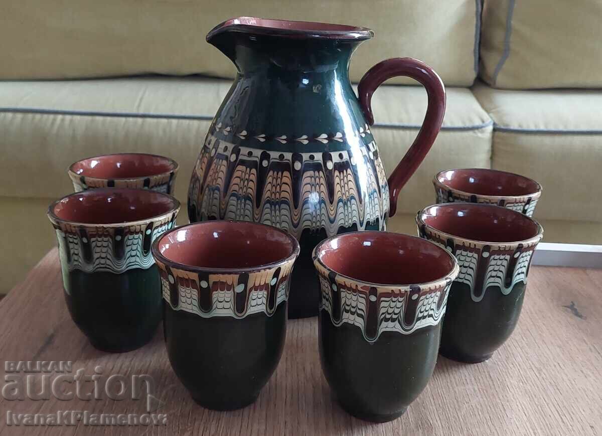 Set ceramică retro pentru cunoscători cu preț € 18.00 | 35.21 BGN