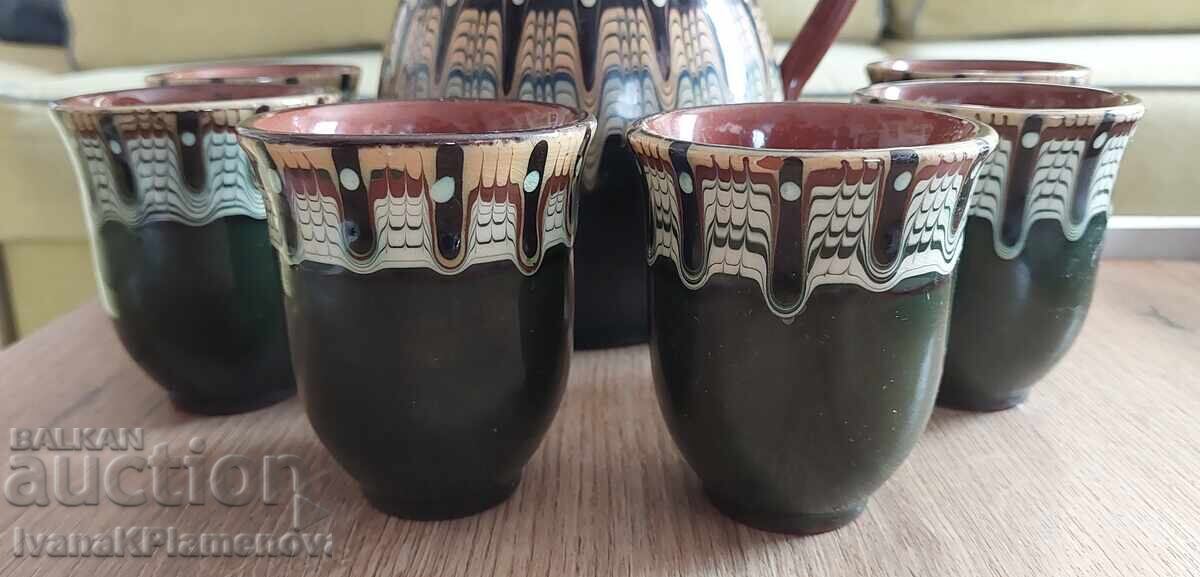 Licitație Set ceramică retro pentru cunoscători