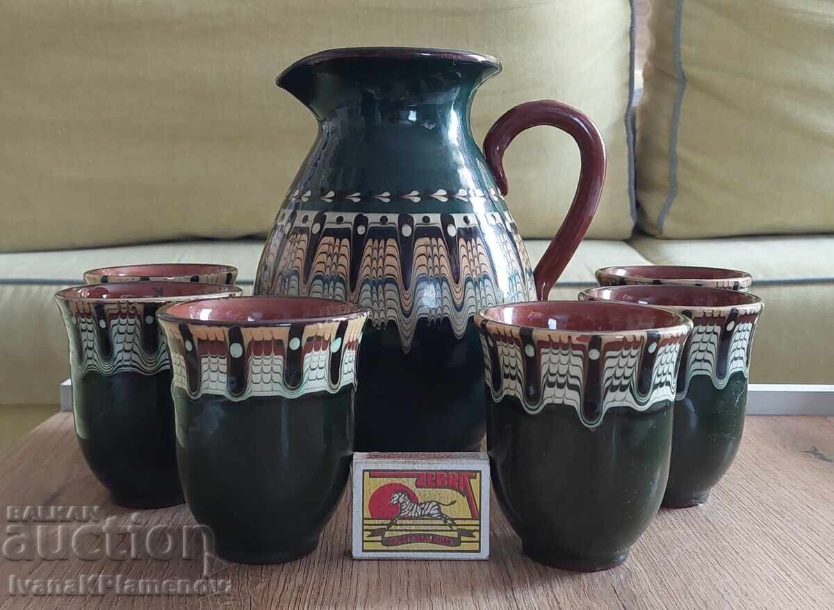 Set ceramică retro pentru cunoscători - 7
