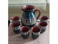 Ρετρό κεραμικό σερβίτσιο για γνώστες