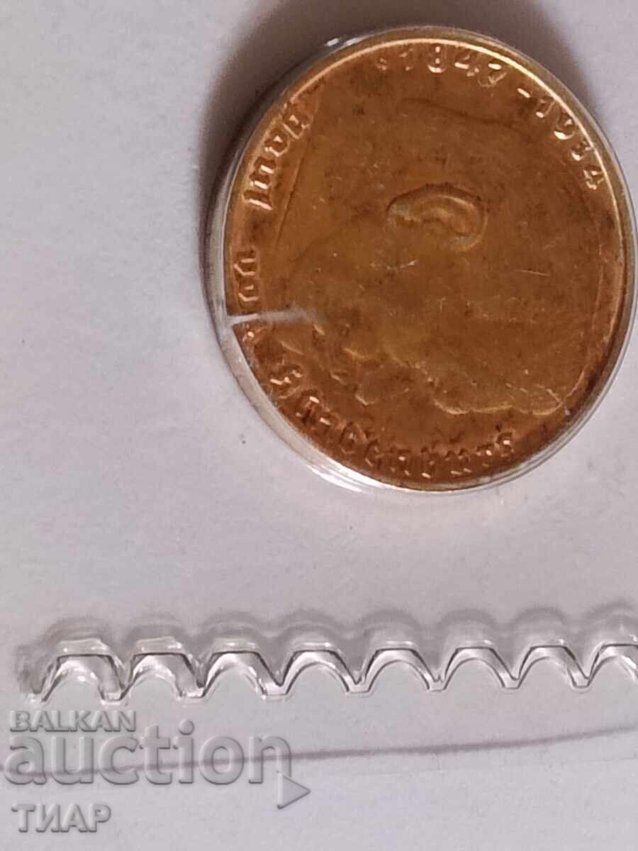 Auction  2 Reichsmarks Germany 1938