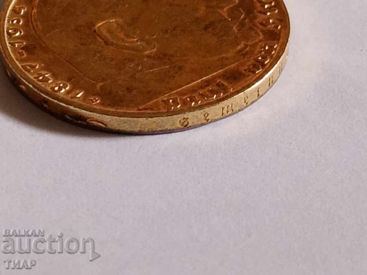 2 Reichsmarks Germany 1938 - 7