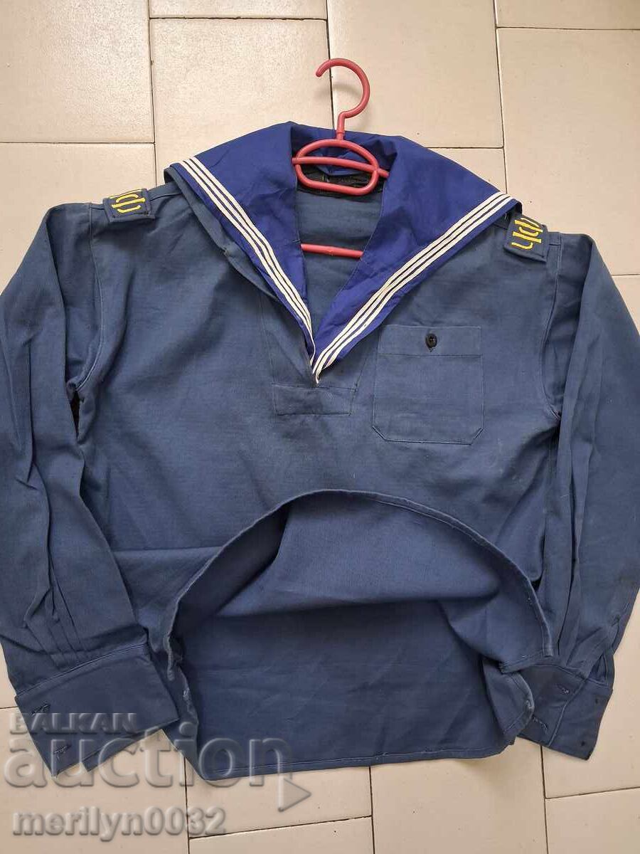 Sailor pea coat Hollander 70s-80s Black Sea Fleet BNA PRB - 7