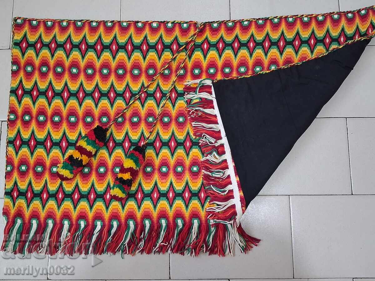 Стар ковьор за стена бродерия пано, килим картина - 5