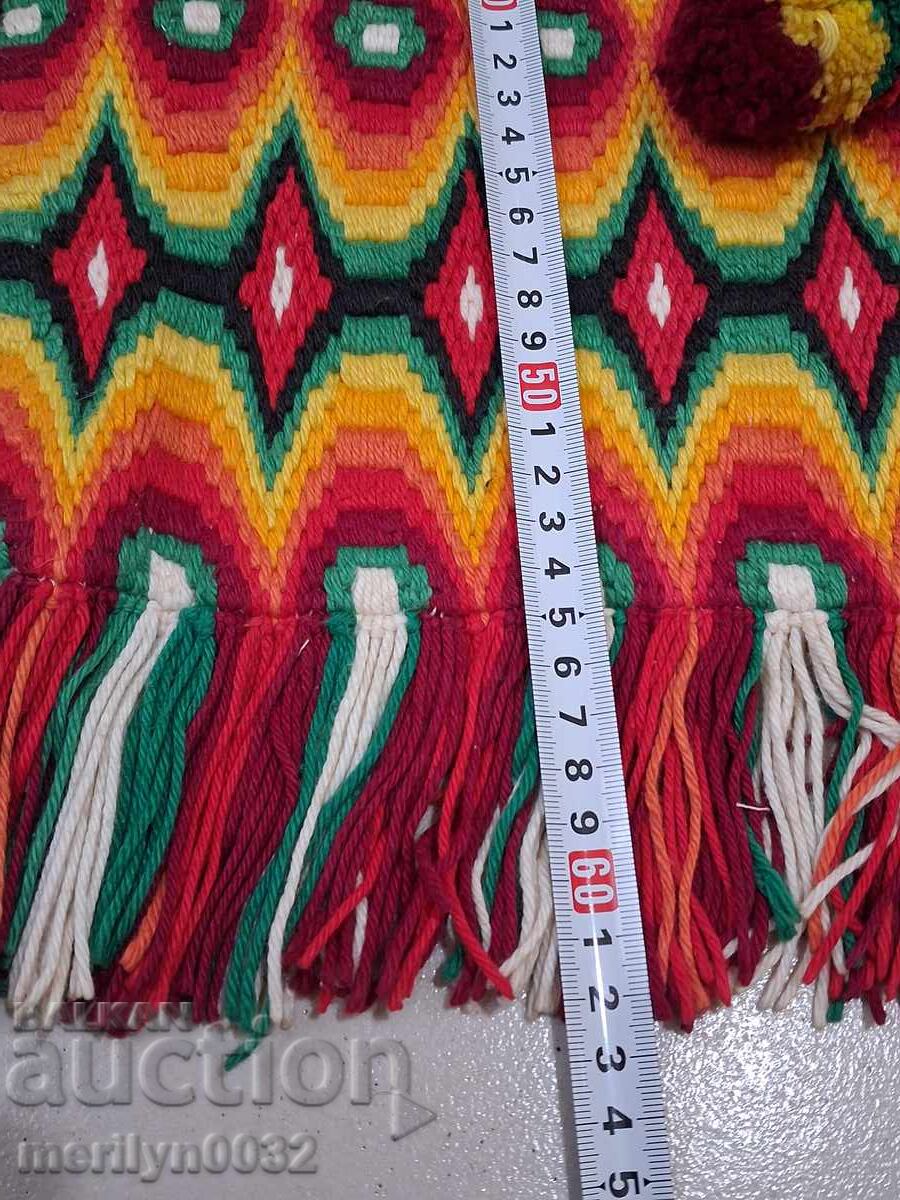 Стар ковьор за стена бродерия пано, килим картина - 7