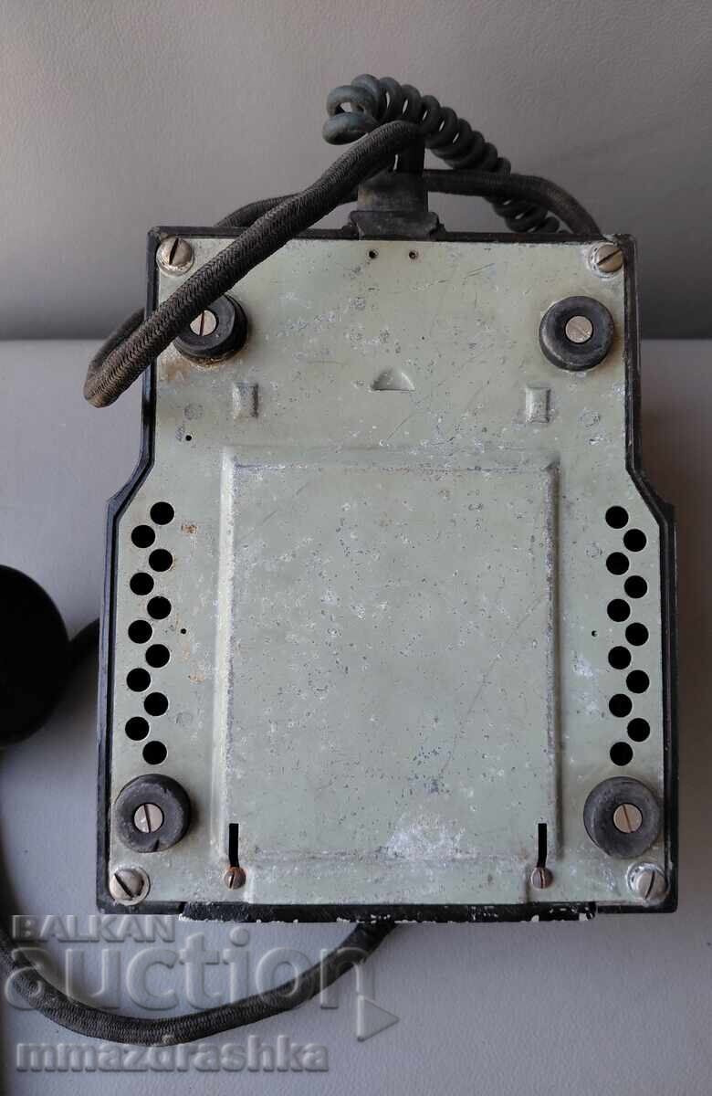 Telefon din bachelită vechi de aproximativ 100 de ani - 5