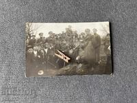 Стара снимка военнен оркестър деца , 1920 е