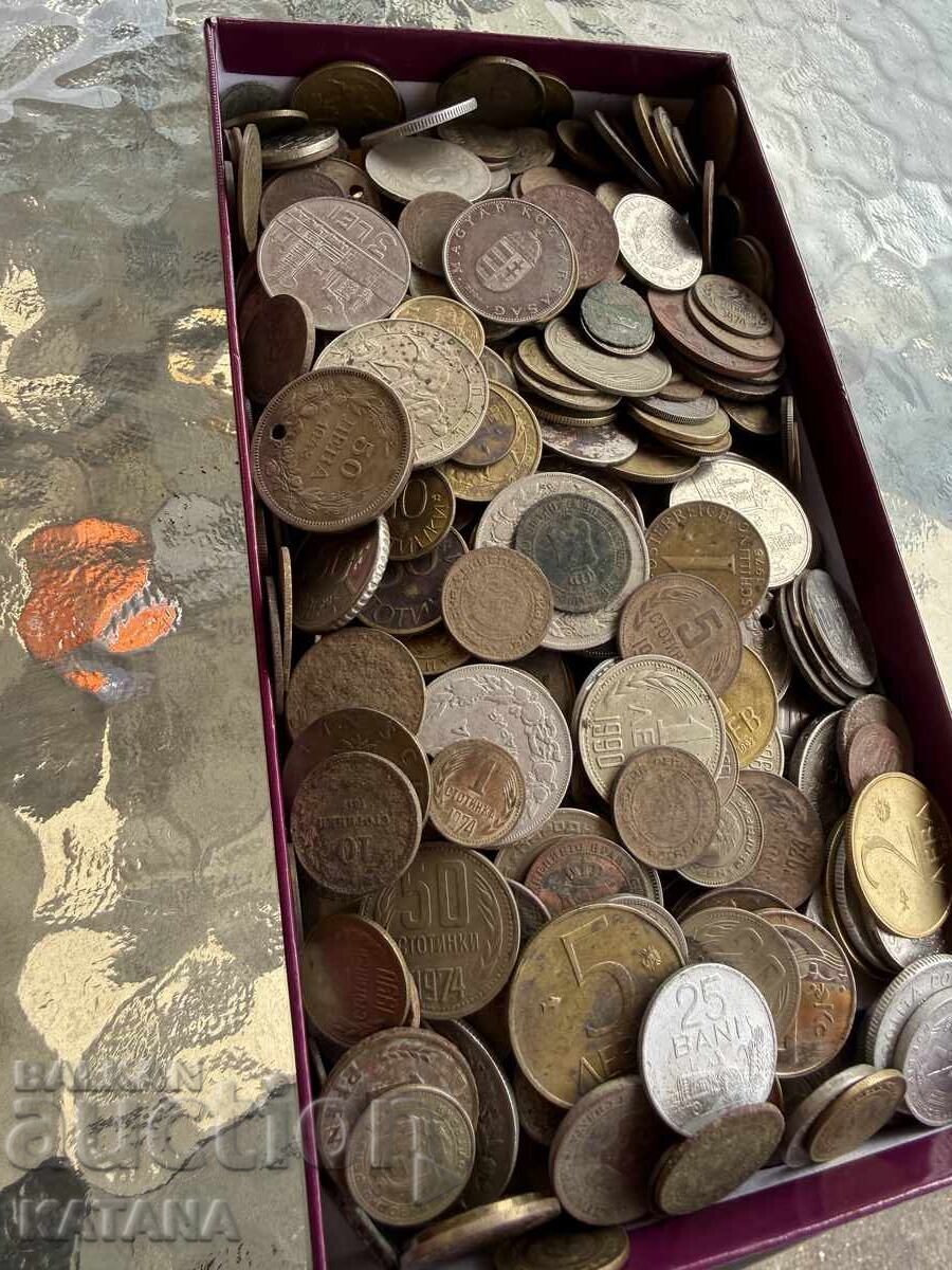 Παρτίδα νομισμάτων 485 τεμάχια από όλο τον κόσμο