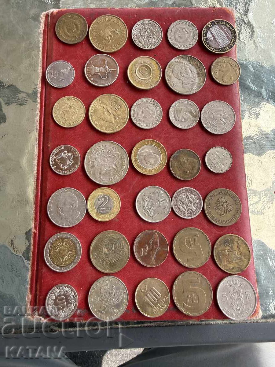 Lot monede întreaga lume 102 bucăți - 5