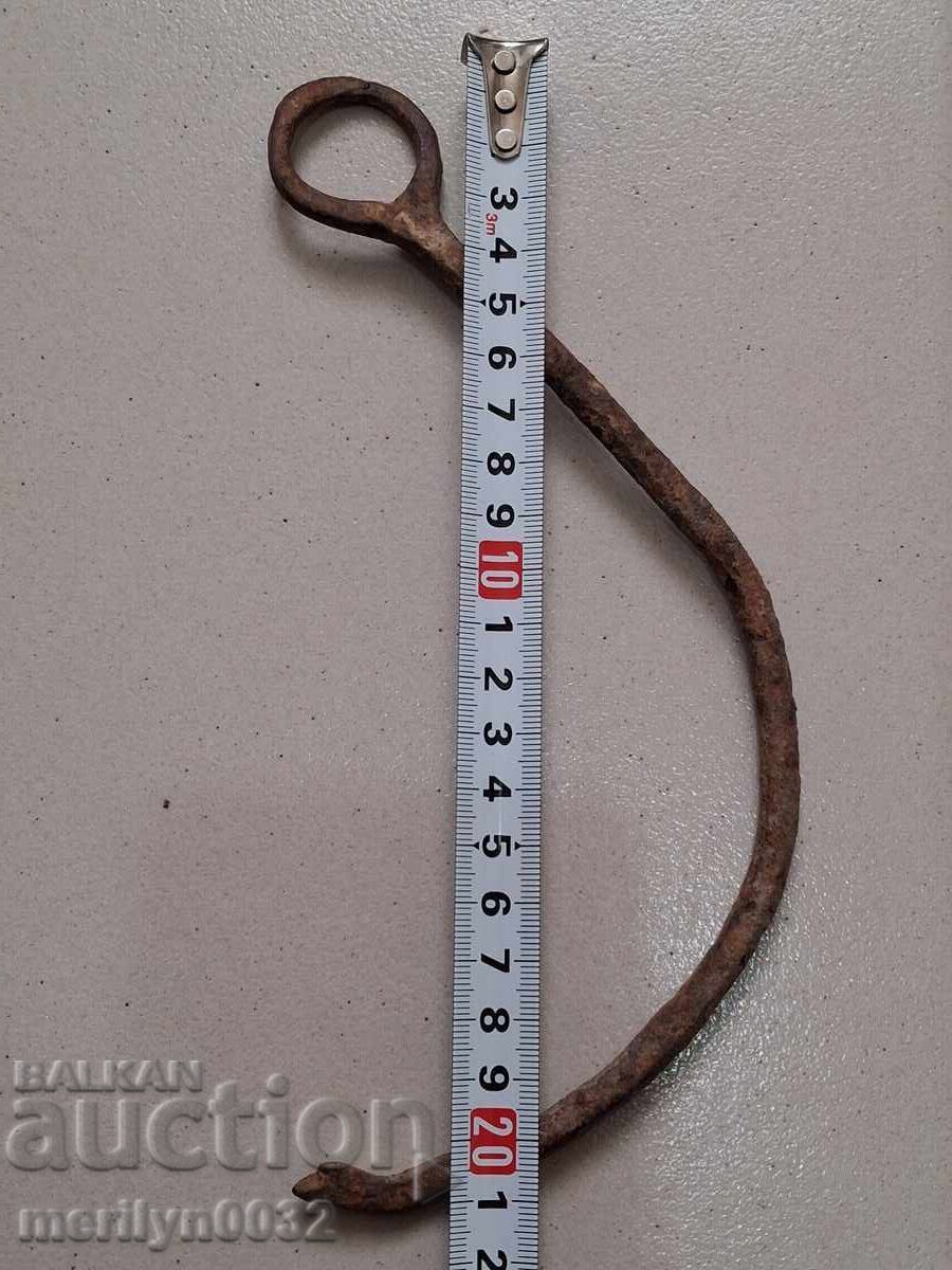 Cheie forjată manual din perioada Renașterii naționale, primitivă - 6