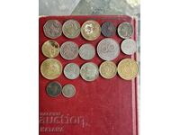 Lot de 46 monede din întreaga lume