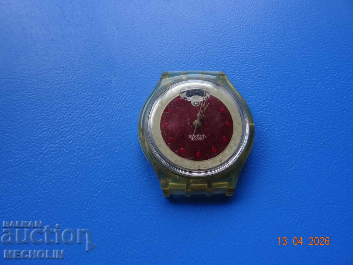 КОЛЕКЦИОНЕРСКИ ЧАСОВНИК АВТОМАТ ШВЕЙЦАРСКИ SWATCH 23 K с цена € 11.45 | 22.39 лв.