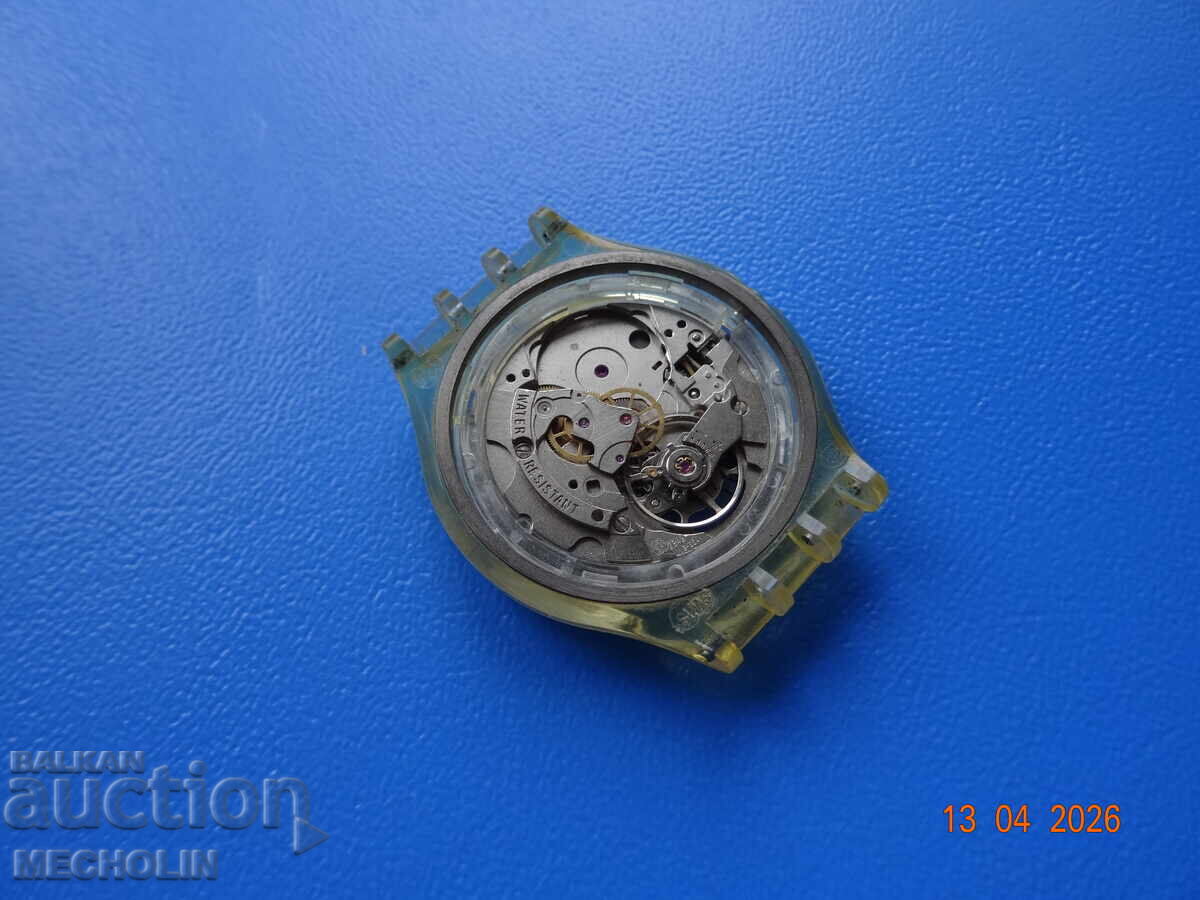 КОЛЕКЦИОНЕРСКИ ЧАСОВНИК АВТОМАТ ШВЕЙЦАРСКИ SWATCH 23 K - 5