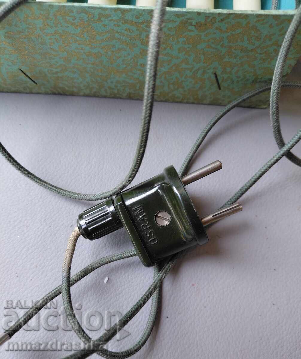 Livrarea Instalație de Crăciun Osram veche de aproximativ 100 de ani