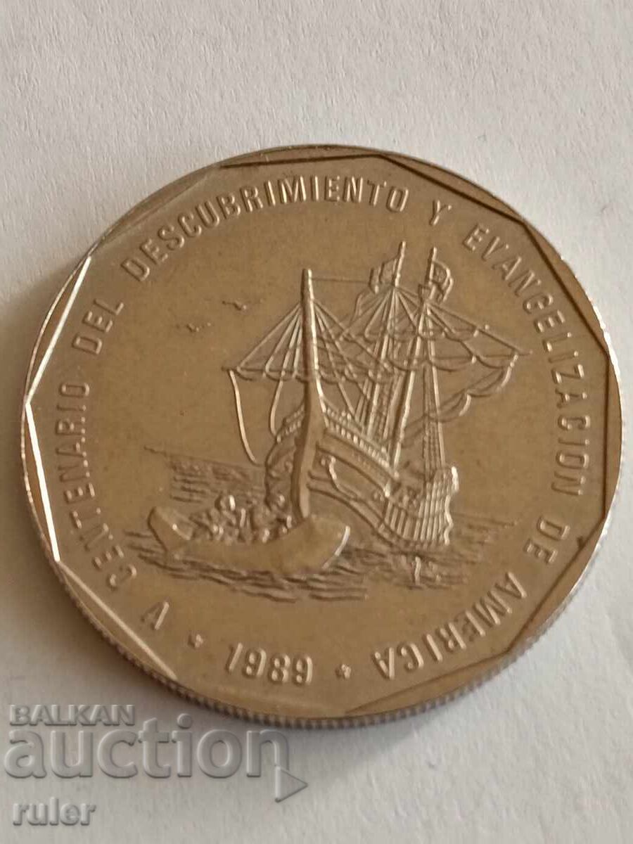 Δομινικανή Δημοκρατία 1 Πέσο 1999 με τιμή € 13.00 | 25.43 BGN