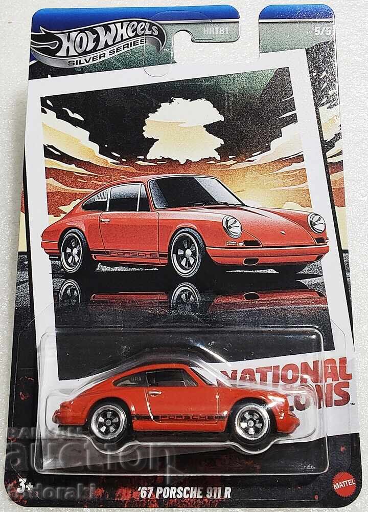 Hot Wheels Silver Series 67 Porsche 911 R Хот Уилс Порше