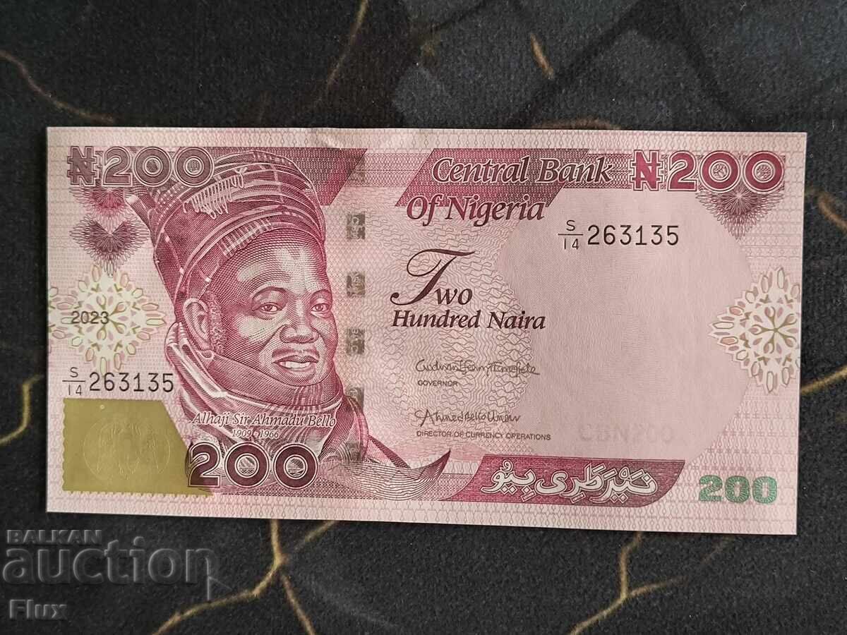 Bancnotă - Nigeria - 200 naira UNC | 2023