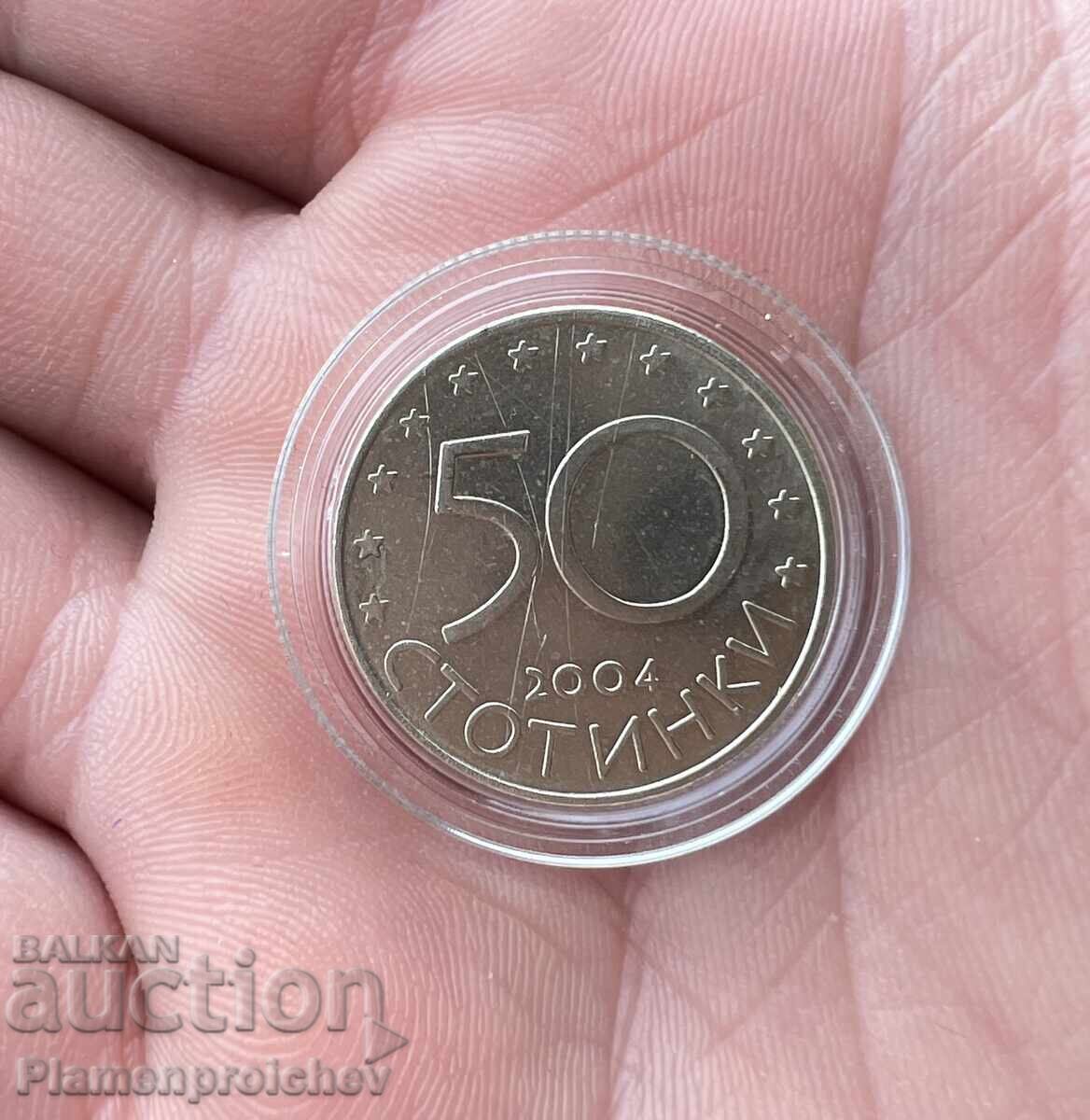 50 STOTINKI 2004 G. BŬLGARIYA V NATO
