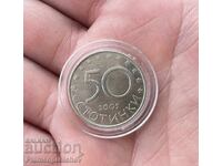 50 STOTINKI 2005 BULGARIA ÎN UE