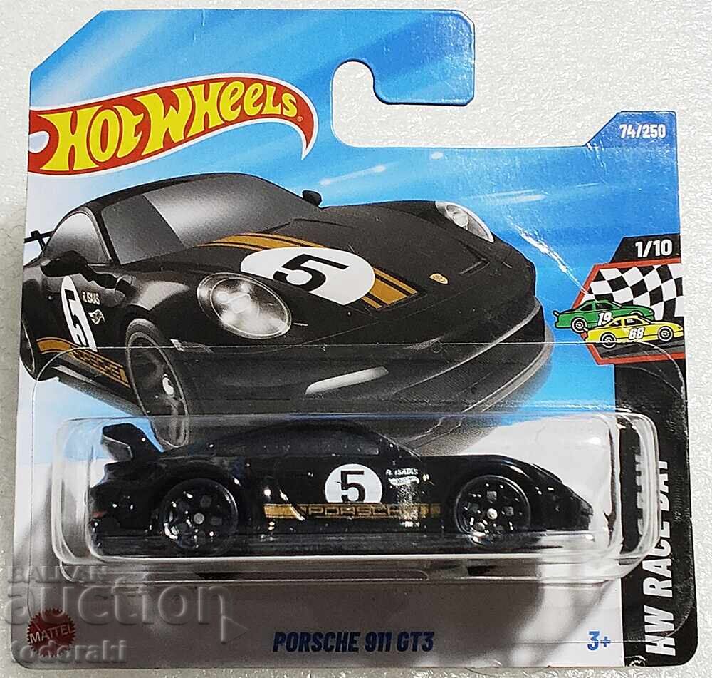 Hot Wheels Porsche 911 GT3 Количка Хот Уилс 1:64 Порше