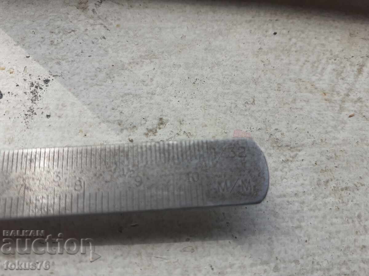 Стар английски марков малък шублер - 5