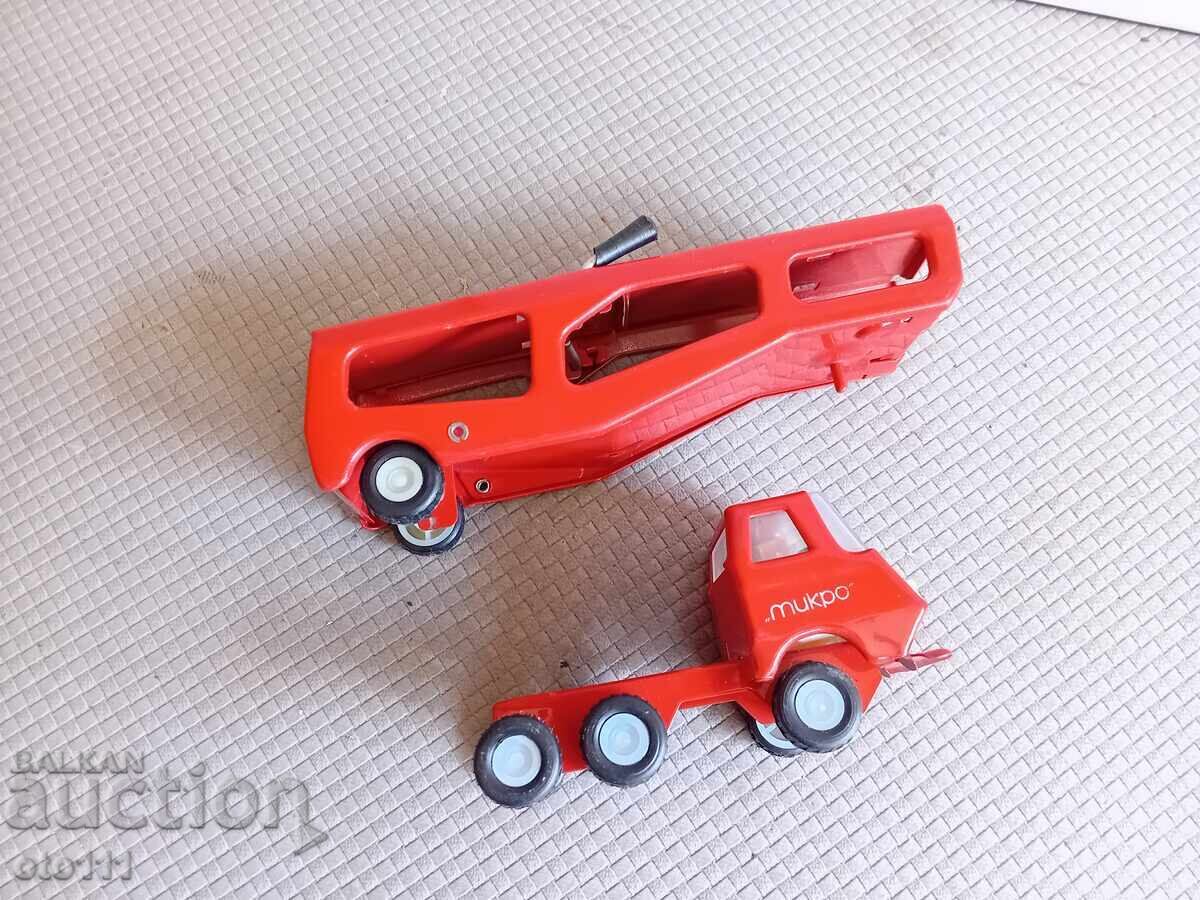 VINTAGE BG, MICRO CAR TRANSPORTER TOY - 6