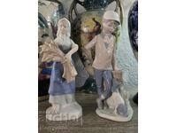 Figurine de colecție din porțelan, lucrate manual în Spania