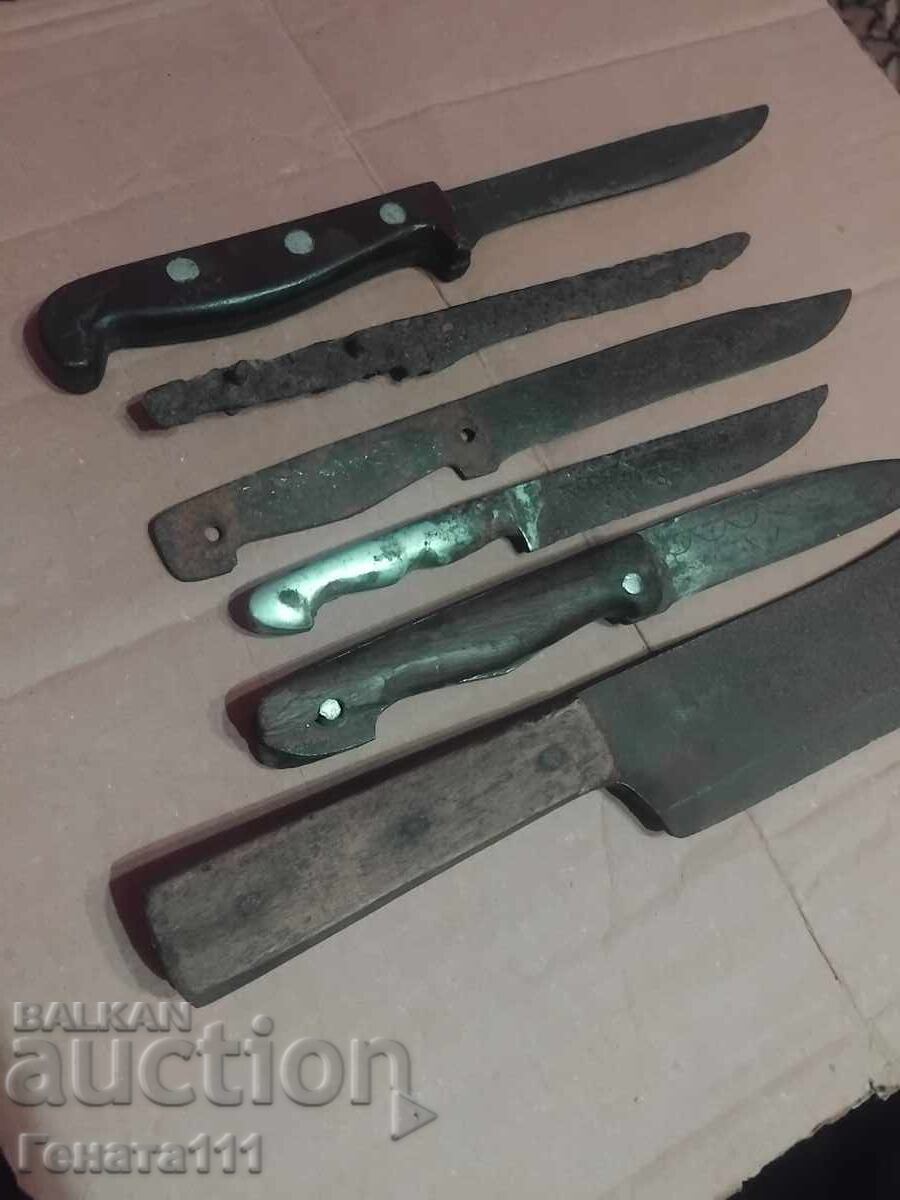 Доставка на Стари ковани ножове сатър Доставка на Стари ковани ножове сатър