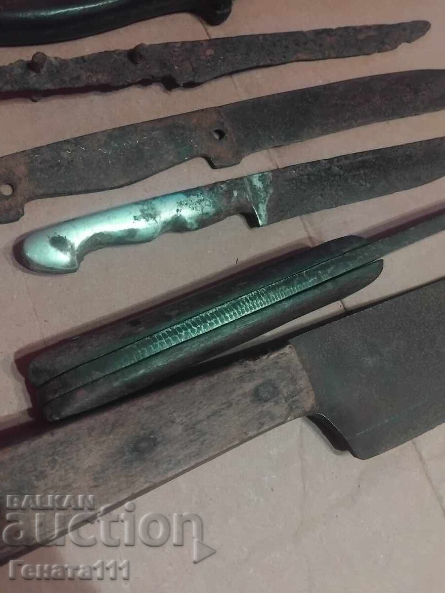 Стари ковани ножове сатър - 5 Стари ковани ножове сатър - 5