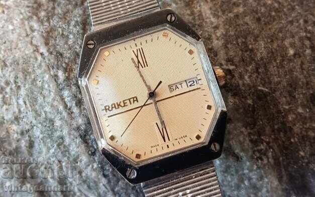 Аукцион Колекционерски часовник, Ракета октагон, рядък, работи