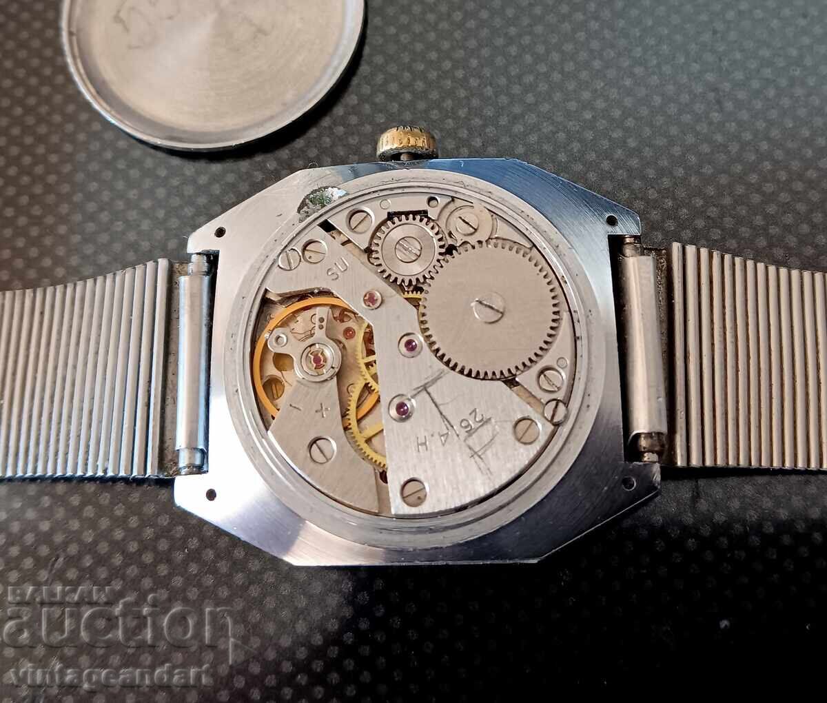 Колекционерски часовник, Ракета октагон, рядък, работи - 5