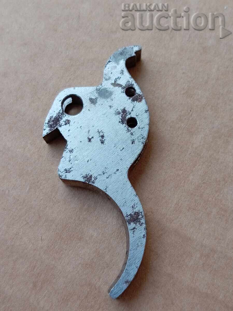 Trăgaci nefolosit de revolver vechi cu tambur, tip Zippo