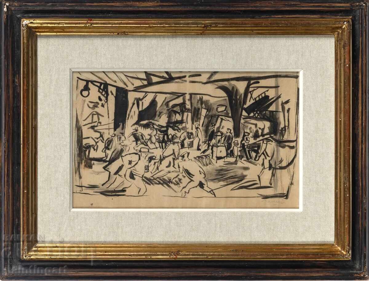 UNIQUE BG ARTISTS - JULES PASCIN /1885-1930/