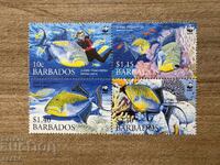Barbados - Animale protejate - Peștele-înger francez... (2006) MNH