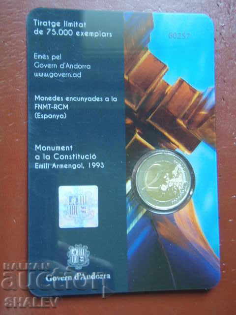 2 Euro 2018 Andorra „25 de ani de noi” (1) /Andorra/ - Unc - 6