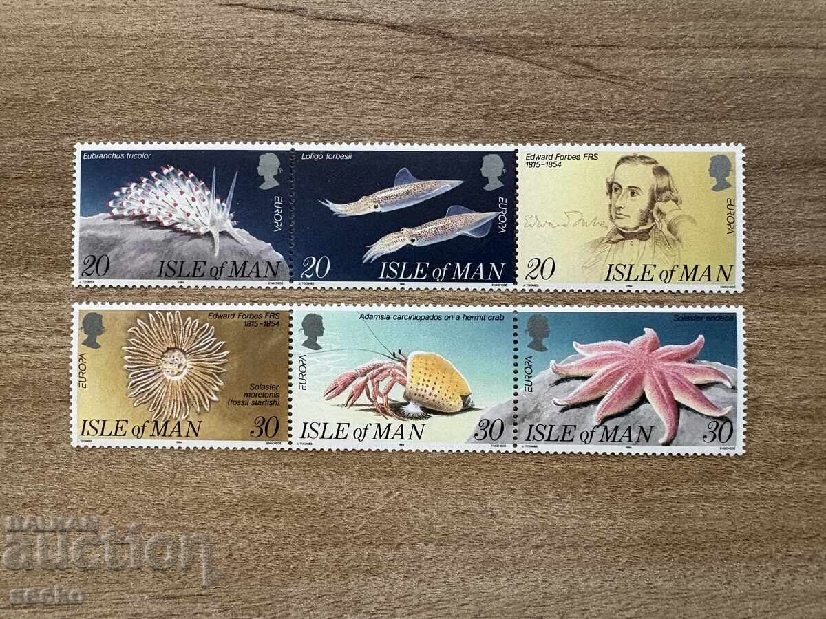 Insula Man - Mărci poștale EUROPA - Mari descoperiri (1994) MNH