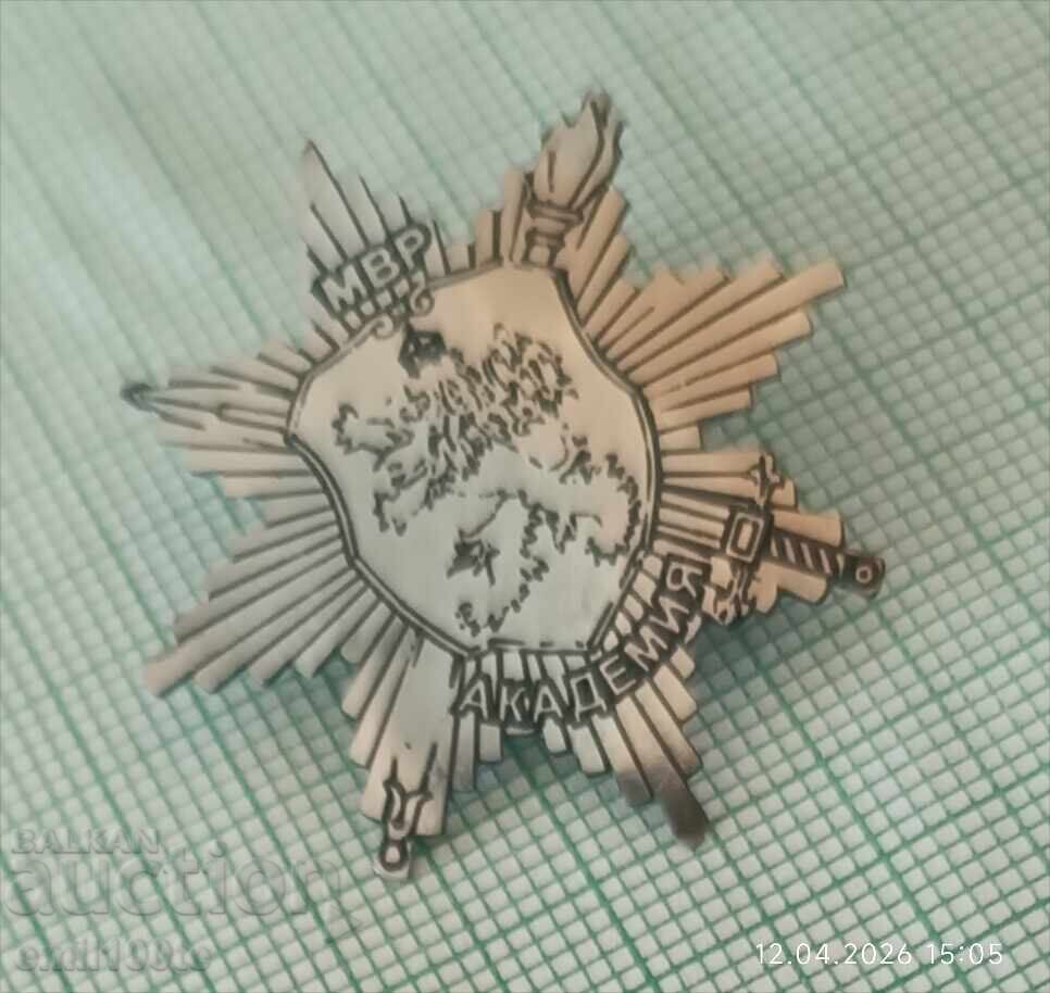 Auction  Badge - Ministry of Interior Academy