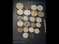 Лот чуждестранни монети