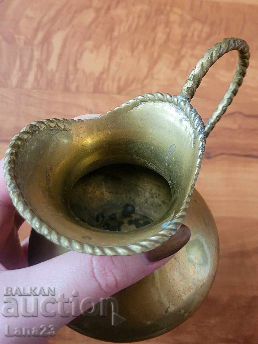 Винтидж месингова кана - 5