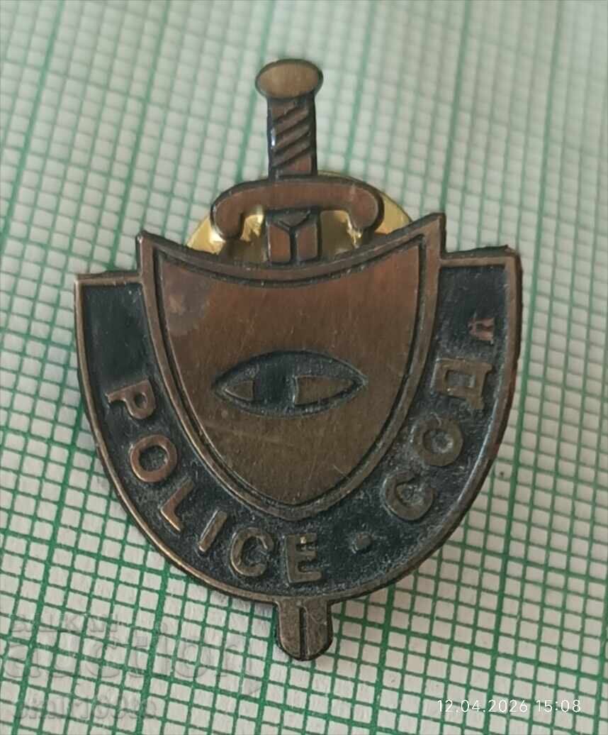 Insignă - POLICE SOD