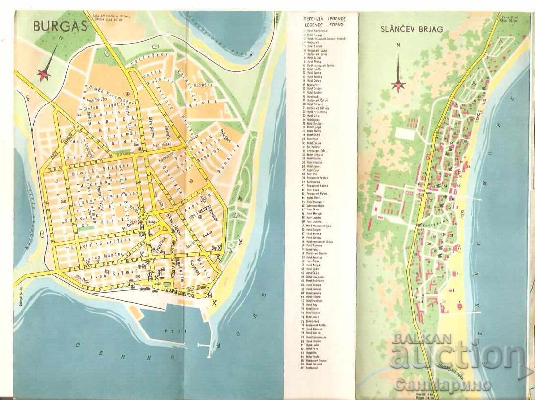 Licitație Pliant cu hărți Burgas
