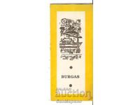 Pliant cu hărți Burgas