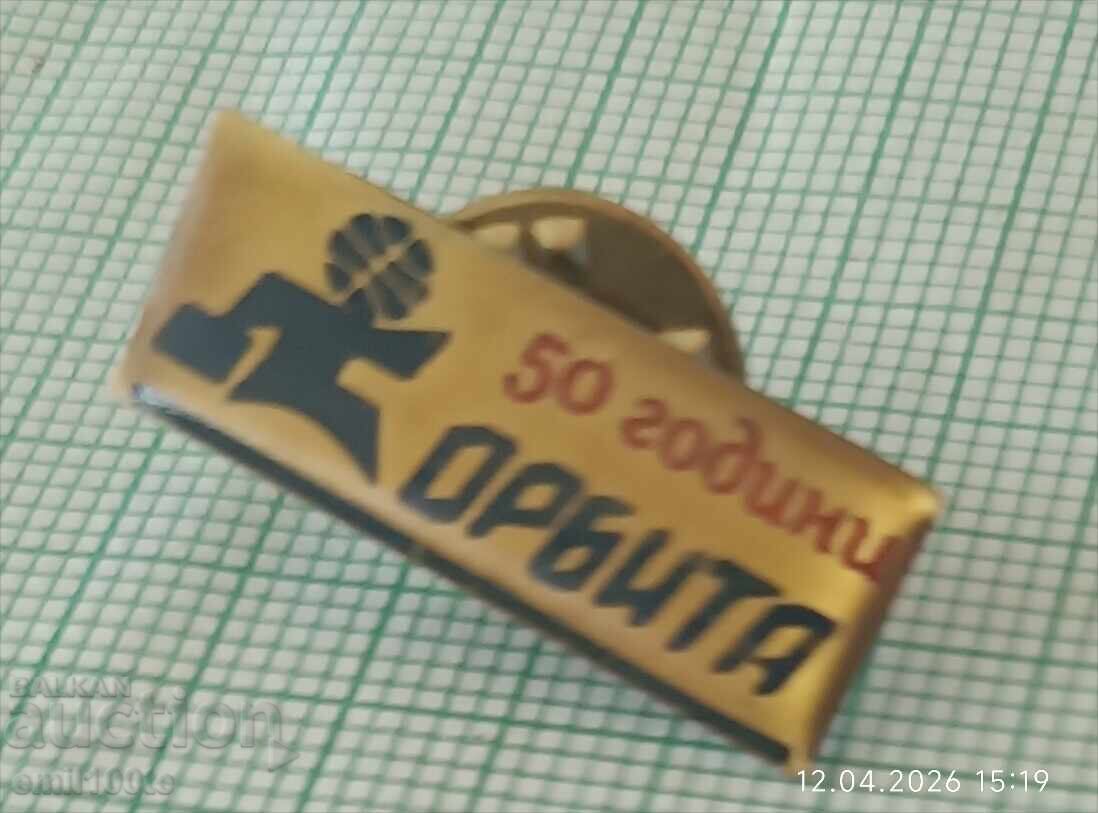 Delivery of Badge - 50 years BMT Orbita