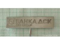 Insignă - Banca DSK