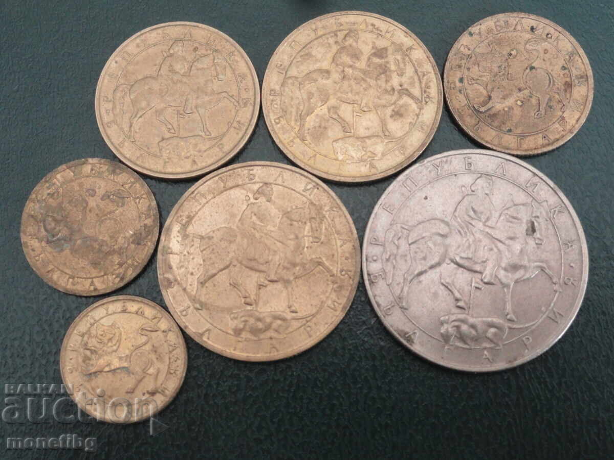 Βουλγαρία 1992 - Πλήρη πολλά νομίσματα ανταλλαγής - 6