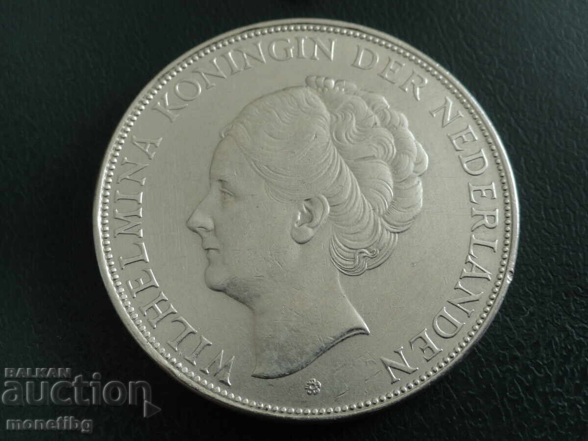 Țările de Jos 1940 - 2,5 guldeni (R) Ag - 5