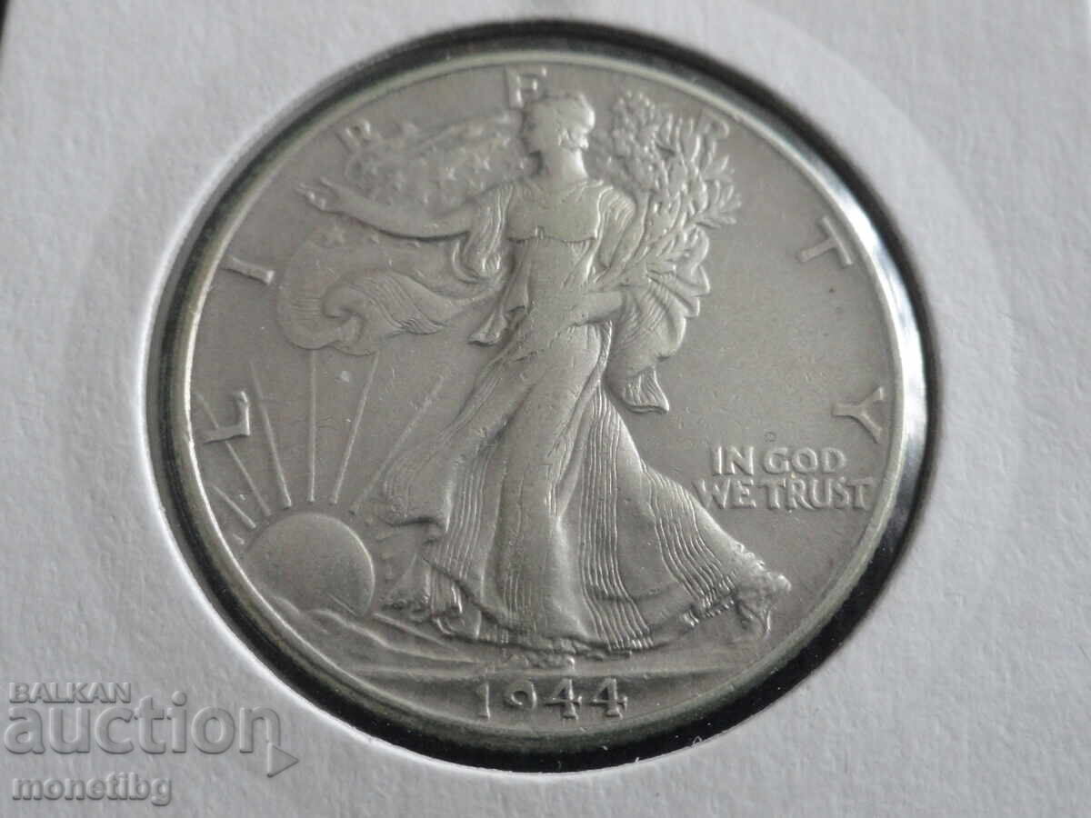 Licitație SUA 1944 - 1/2 dolar Ag